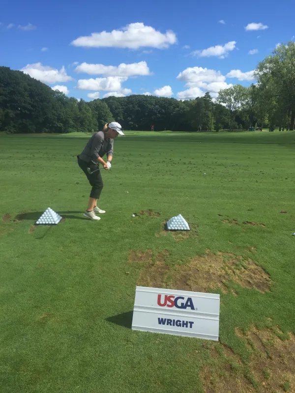 Sherry Wright has been a quick study in golf